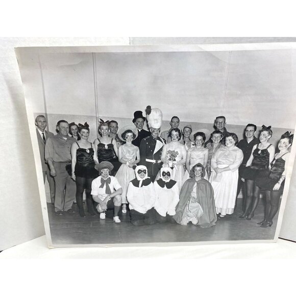 Vtg Cast Photo Stage Play Group Portrait Boise Idaho Theater Member Names - Picture 6 of 10